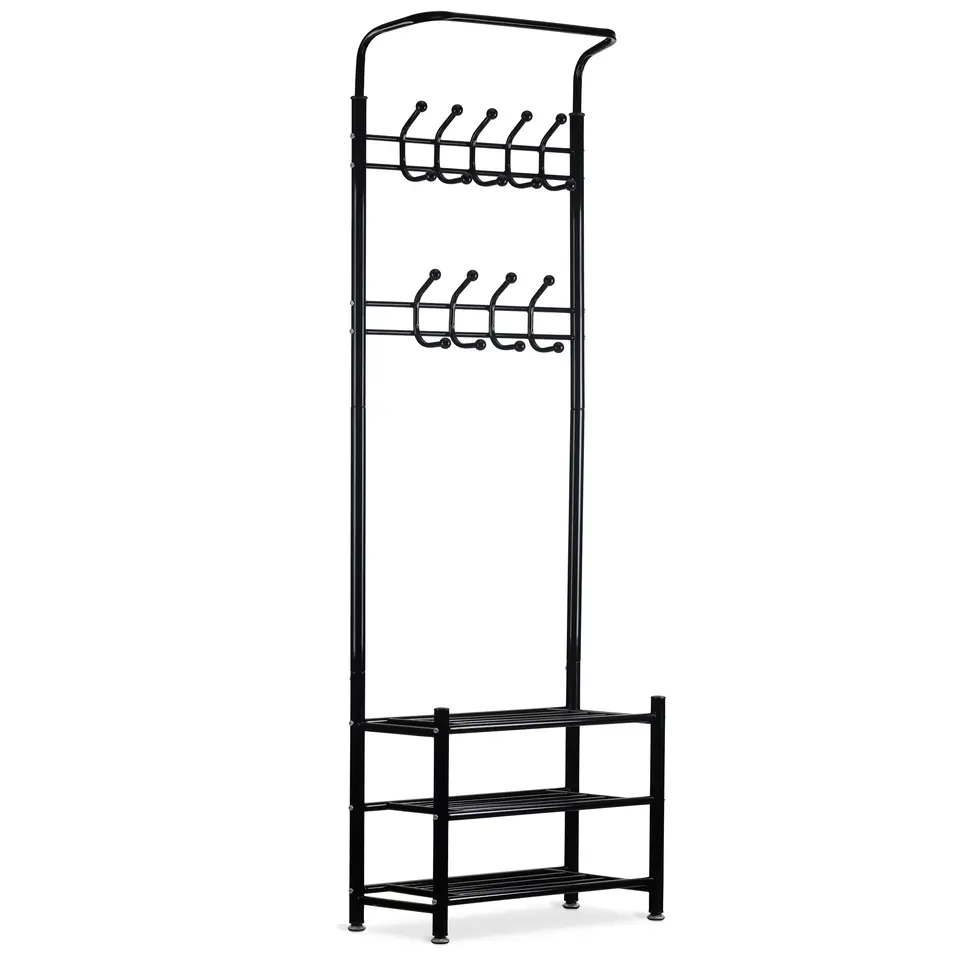 ⁨Clothes hanger + cabinet bookcase shelf for shoes ModernHome⁩ at Wasserman.eu