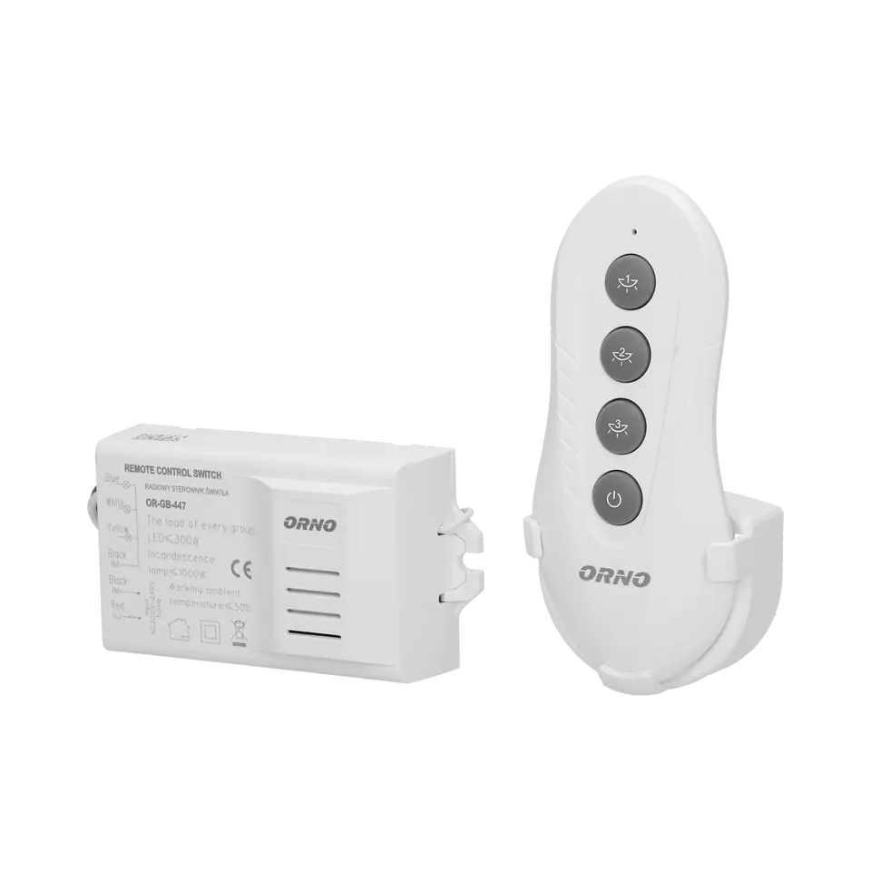 ⁨Wireless 3-channel lighting controller with remote control⁩ at Wasserman.eu