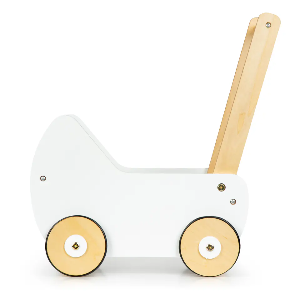 ⁨Wooden doll trolley pusher walker ECOTOYS⁩ at Wasserman.eu