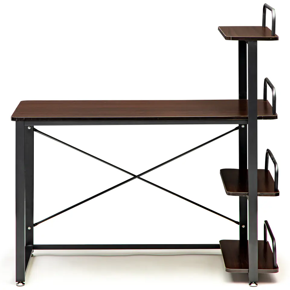 Computer desk office table + bookcase shelf loft at Wasserman.eu