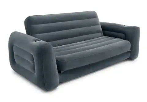 ⁨Sofa dmuchana rozkładana łóżko materac 2w1 INTEX 66552⁩ w sklepie Wasserman.eu