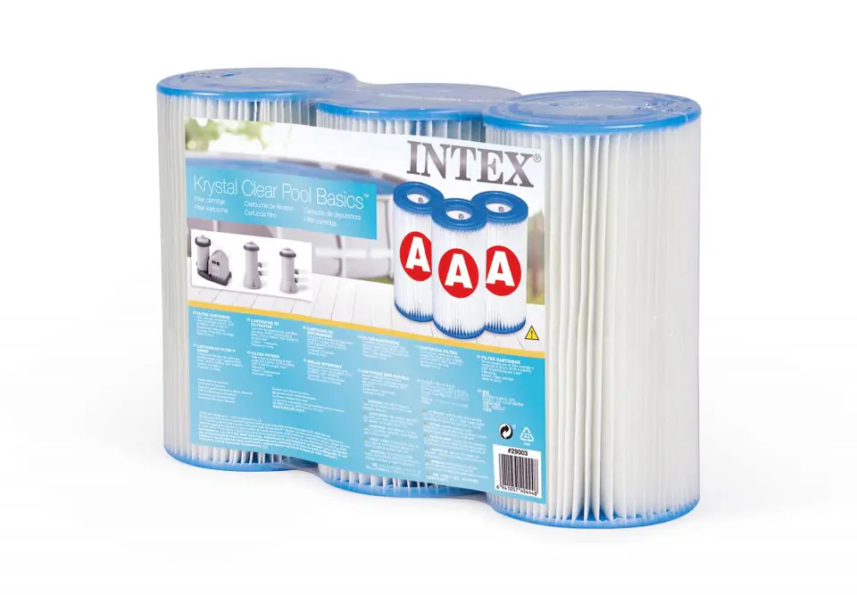 ⁨Filtr filtry typ A - do pompy basenu INTEX 29000 - 3 sztuki⁩ w sklepie Wasserman.eu