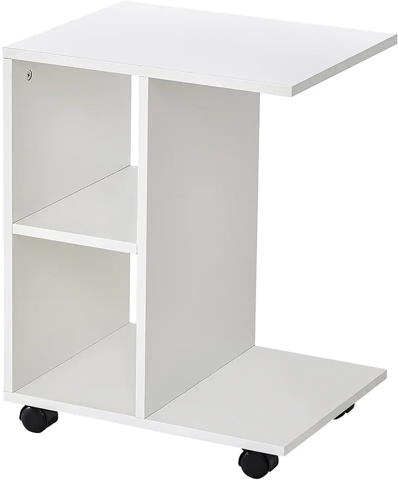 Stolik kawowy szafka nocna na kółkach organizer ModernHome w sklepie Wasserman.eu
