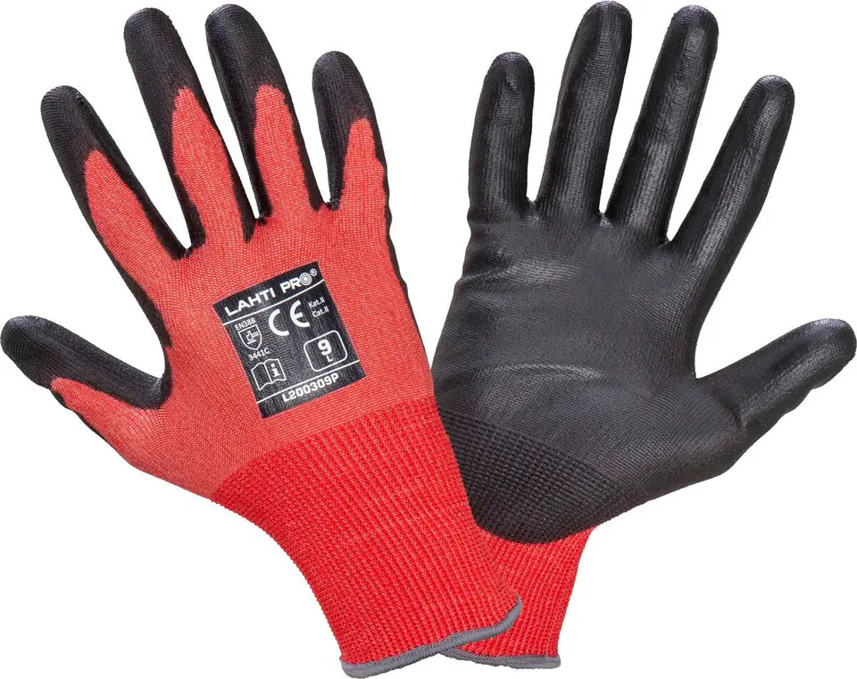 ⁨Gloves pu cut res. c, l200311p, card, "11", ce, lahti⁩ at Wasserman.eu