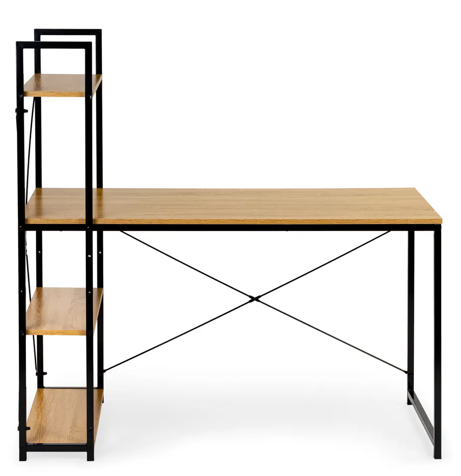 Computer desk office table + bookcase shelf loft at Wasserman.eu