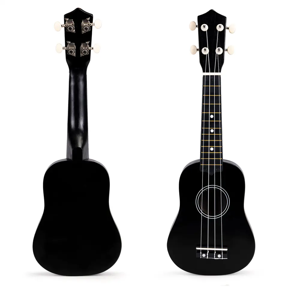 ⁨Gitara ukulele dla dzieci drewniana 4 struny nylonowe ECOTOYS⁩ w sklepie Wasserman.eu