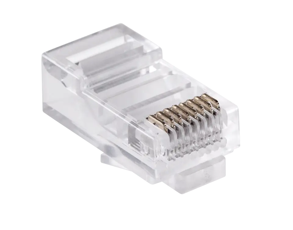 Wtyk telefon. RJ45 8P 8C(drut) w sklepie Wasserman.eu