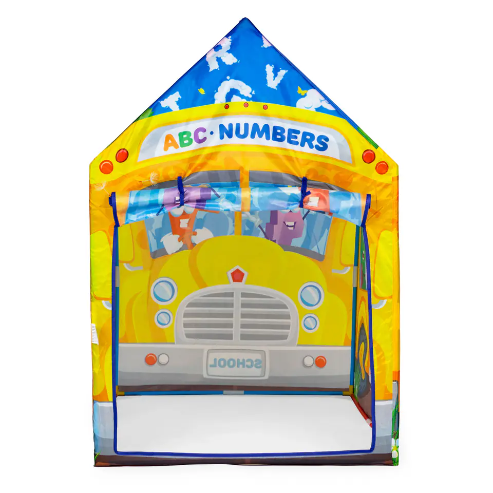 Namiot domek kolorowy Autobus namiocik plac zabaw dla dzieci IPLAY w sklepie Wasserman.eu
