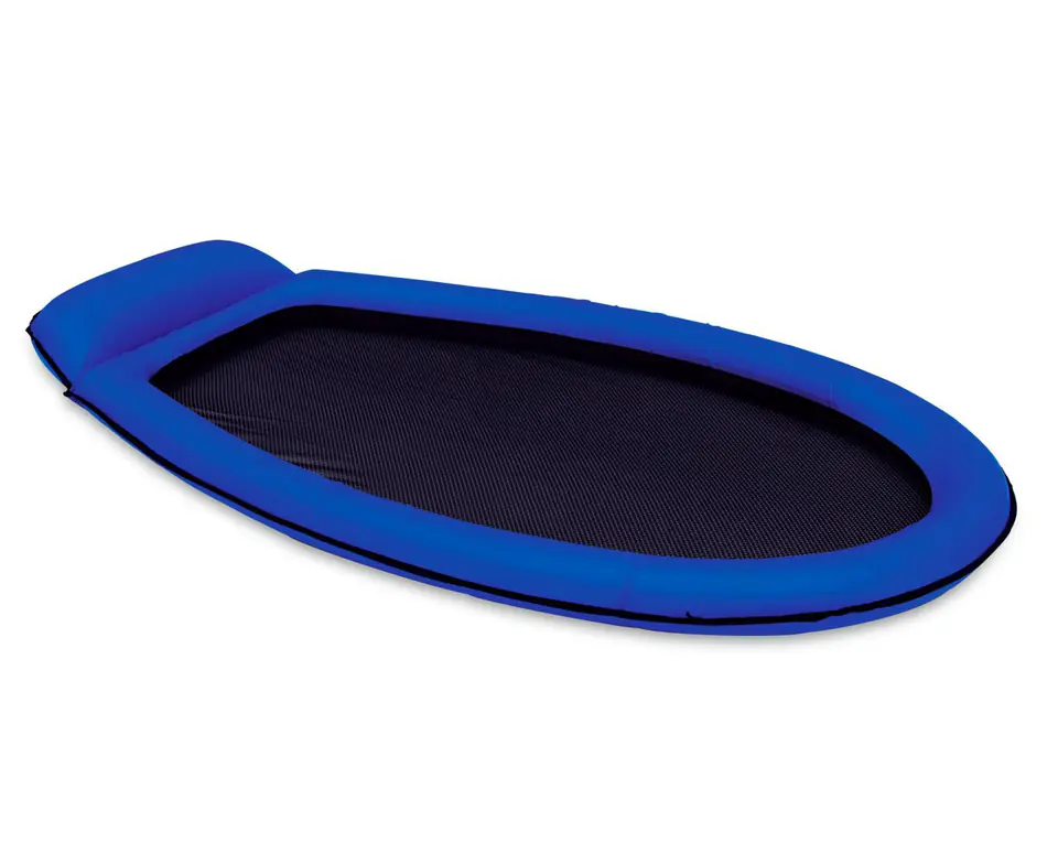 ⁨Materac plażowy z siateczką do pływania chłodzący niebieski INTEX 58836 BLUE⁩ w sklepie Wasserman.eu