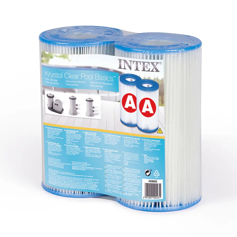 ⁨Filtr filtry typ A - do pompy basenu INTEX 29000 - 2 sztuki⁩ w sklepie Wasserman.eu