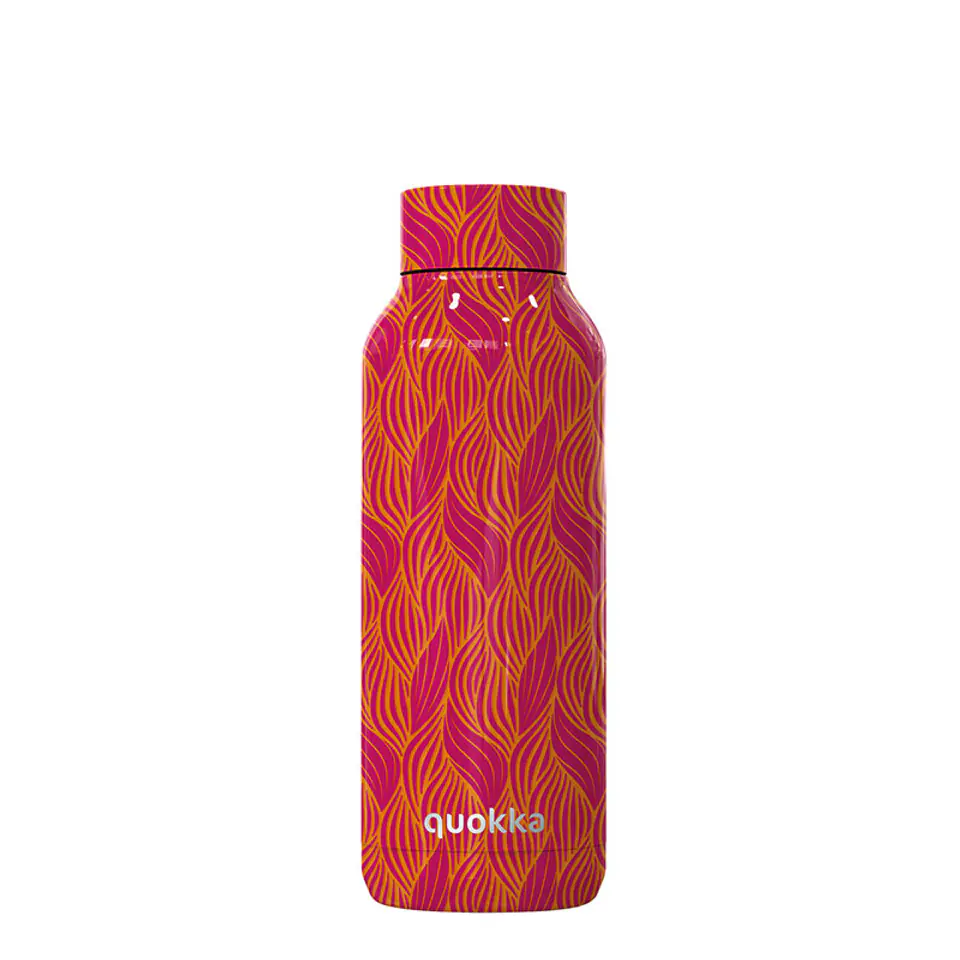 ⁨Quokka Solid - Stainless Steel Thermal Bottle 510 ml (Orange Bloom)⁩ at Wasserman.eu