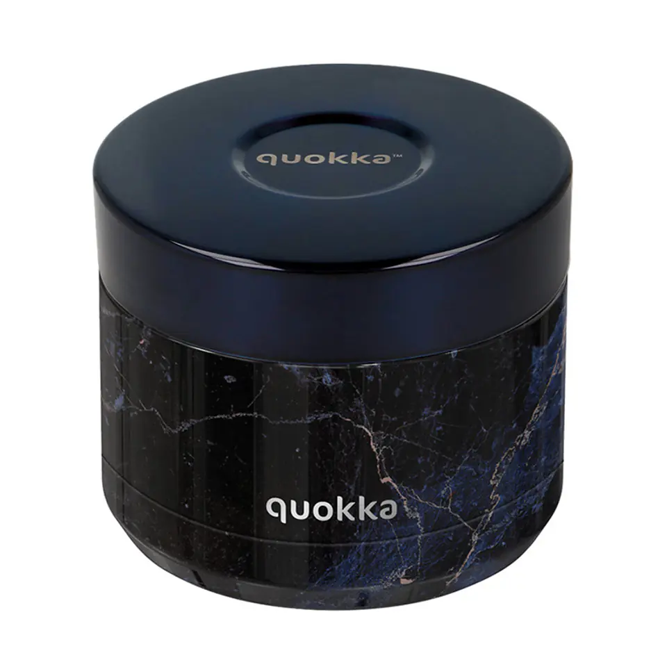 ⁨Quokka Whim Food Jar - Lunchbox termiczny / termos obiadowy 360 ml (Marble)⁩ w sklepie Wasserman.eu