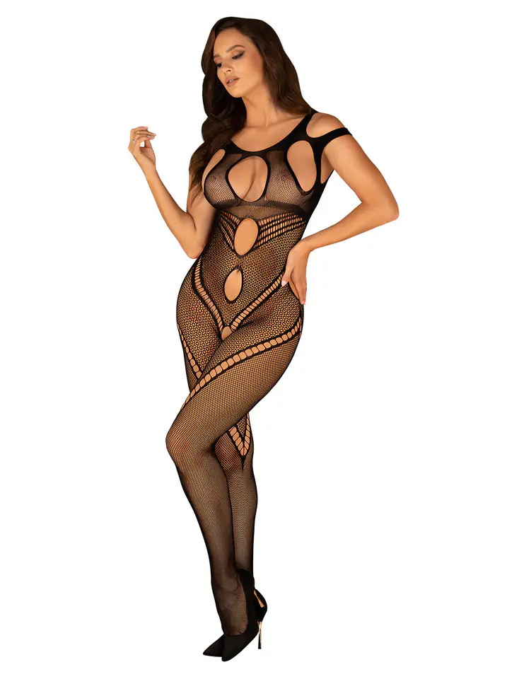 ⁨Bodystocking G322 Czarne (Rozmiar S/M/L)⁩ w sklepie Wasserman.eu