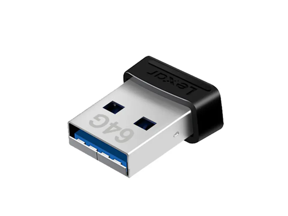 ⁨Lexar | Flash drive | JumpDrive S47 | 64 GB | USB 3.1 | Black⁩ w sklepie Wasserman.eu