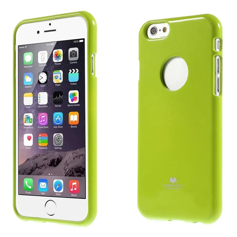 ⁨JELLY CASE MERCURY IPHONE 6+/6S+ LIMONKA⁩ w sklepie Wasserman.eu