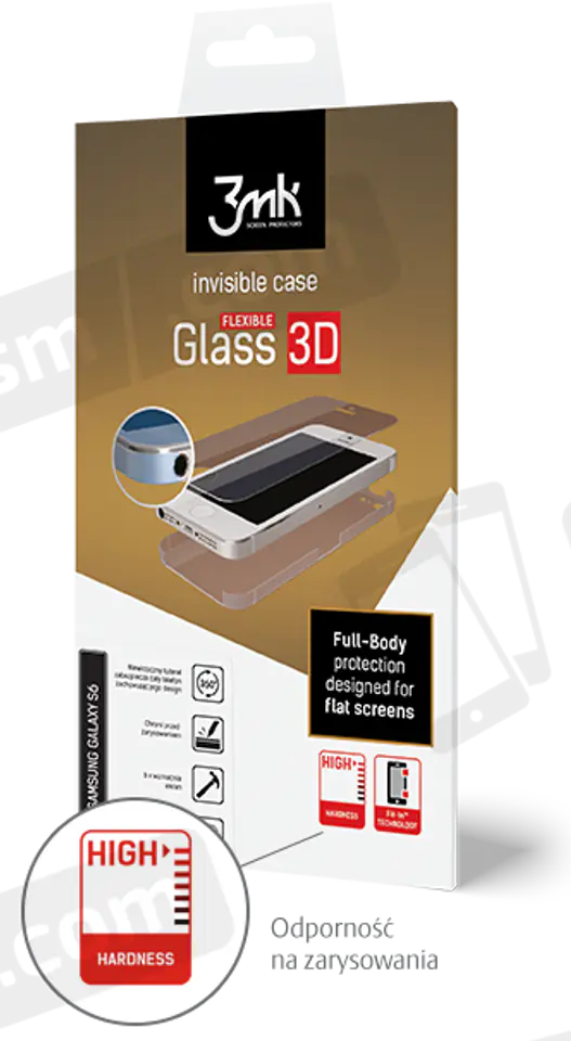 ⁨3MK MATT COAT FLEXIBLE 3D NOKIA LUMIA 950⁩ w sklepie Wasserman.eu