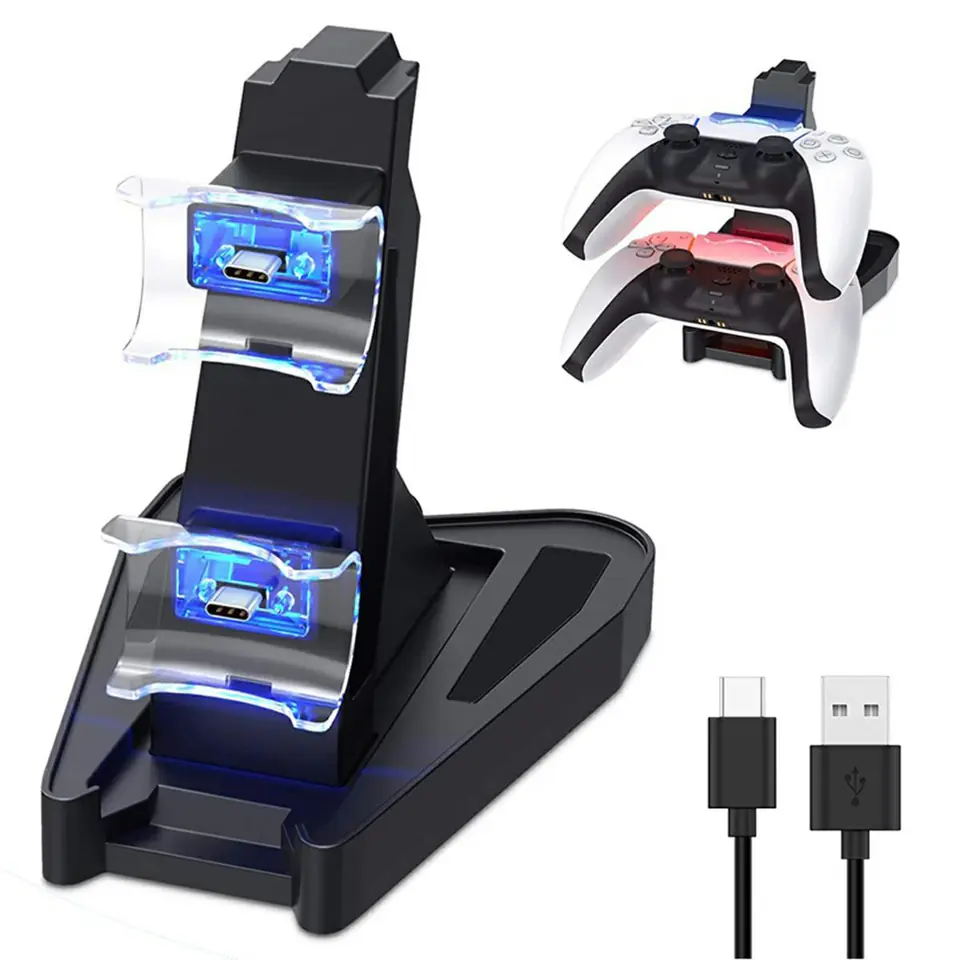 AK286C Stacja dokująca 2x pad ps5 w sklepie Wasserman.eu