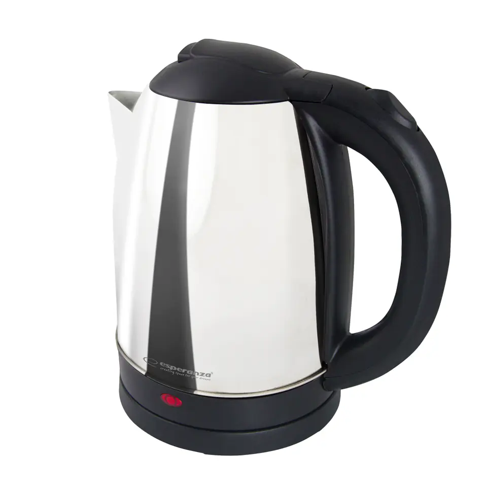 ⁨Esperanza EKK035S Electric kettle 1.8 L 1500 W Silver⁩ at Wasserman.eu