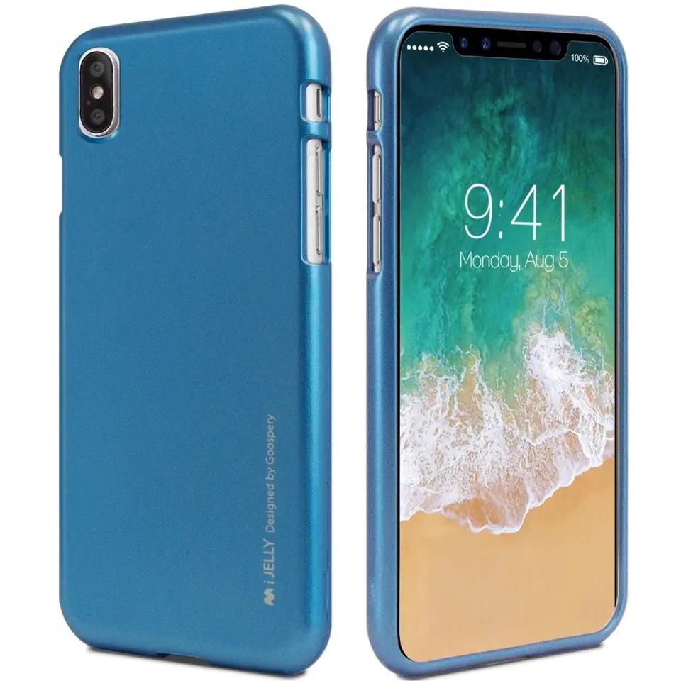 ⁨iJelly case new Huawei Mate 10 blue⁩ at Wasserman.eu