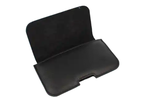 ⁨Plastic belt holster for SAMSUNG S8/ S9/ A40/ IPHONE X/ LG G3/ HUAWEI P9 LITE MINI black⁩ at Wasserman.eu