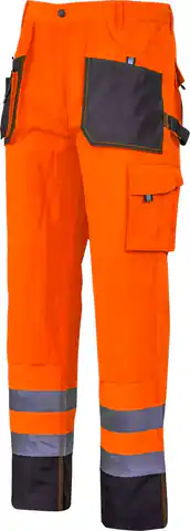 ⁨Spodnie ostrzegawcze czarno-pomarańczowe, "2xl", ce, lahti⁩ w sklepie Wasserman.eu