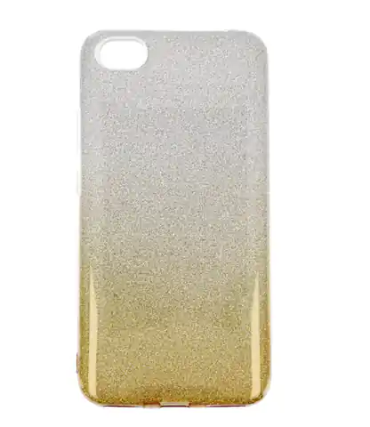 ⁨Etui Glitter Xiaomi Redmi Note 5A srebrno- złote⁩ w sklepie Wasserman.eu