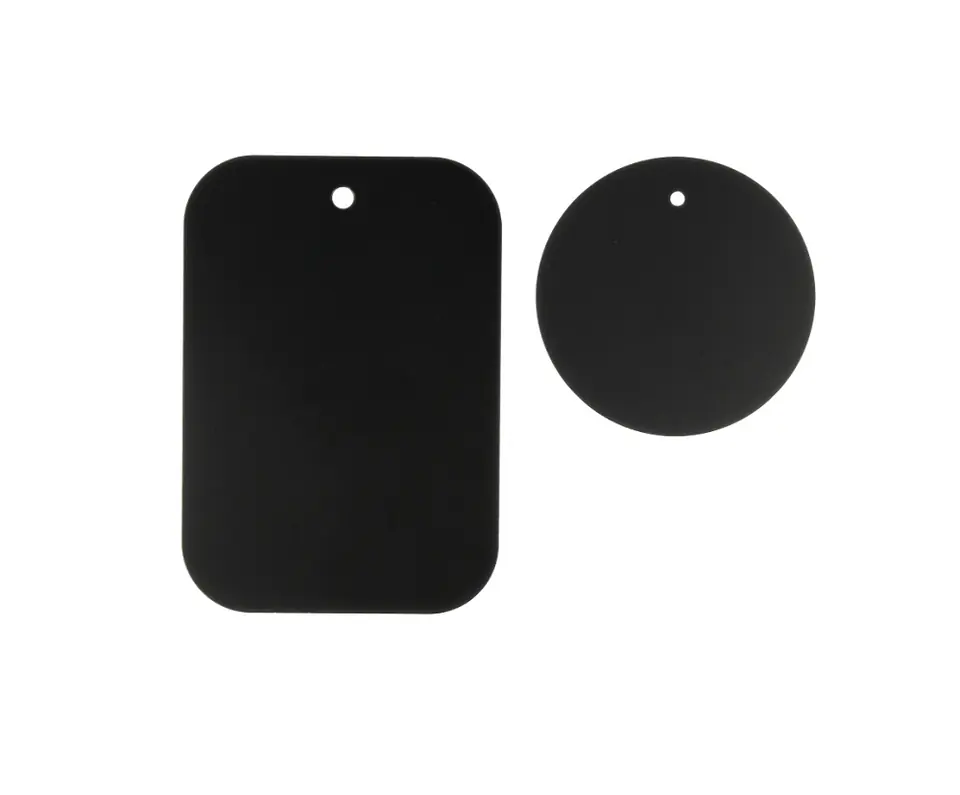 ⁨Blaszki do uchwytu magnetycznego Blaszka 2x metalowe nakładki⁩ w sklepie Wasserman.eu