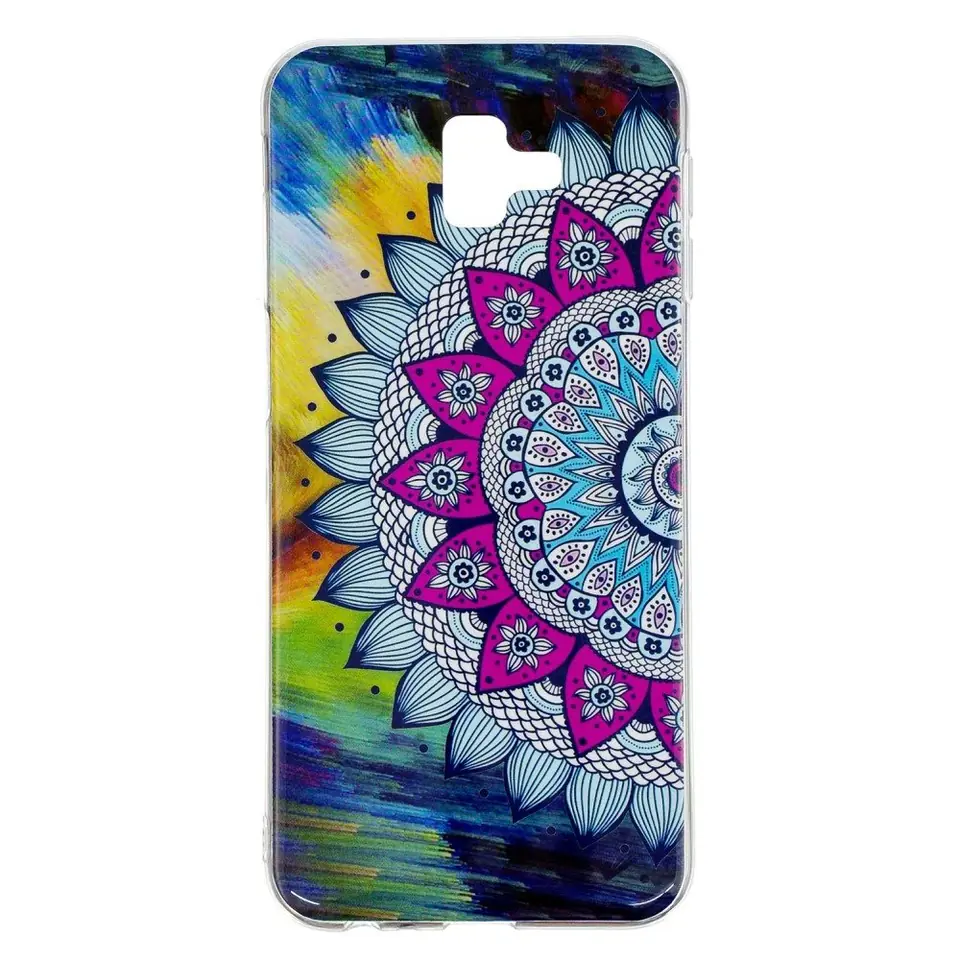 ⁨Slim Art Case SAMSUNG J6+ J6 PLUS flower⁩ at Wasserman.eu