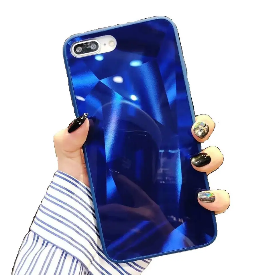 ⁨Diamond Stone Case IPHONE X blue⁩ at Wasserman.eu