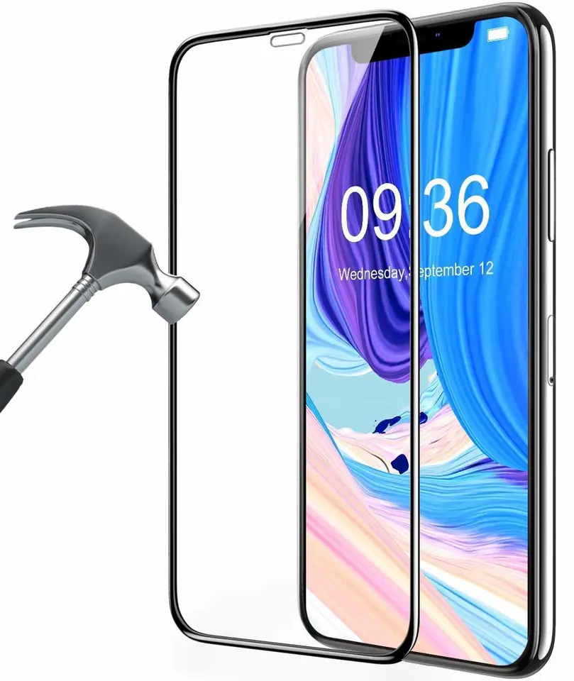 ⁨Xiaomi Redmi GO 5D Tempered Glass Black Full Glue⁩ at Wasserman.eu