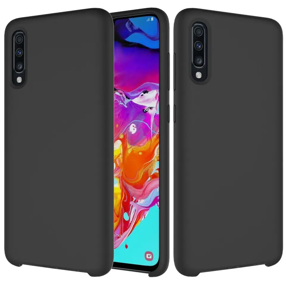 ⁨Silicone case flexible silicone SAMSUNG GALAXY A20e black⁩ at Wasserman.eu