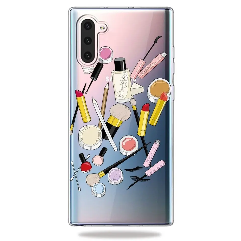 ⁨Slim case Art Patterns SAMSUNG GALAXY NOTE 10 Makeup⁩ at Wasserman.eu