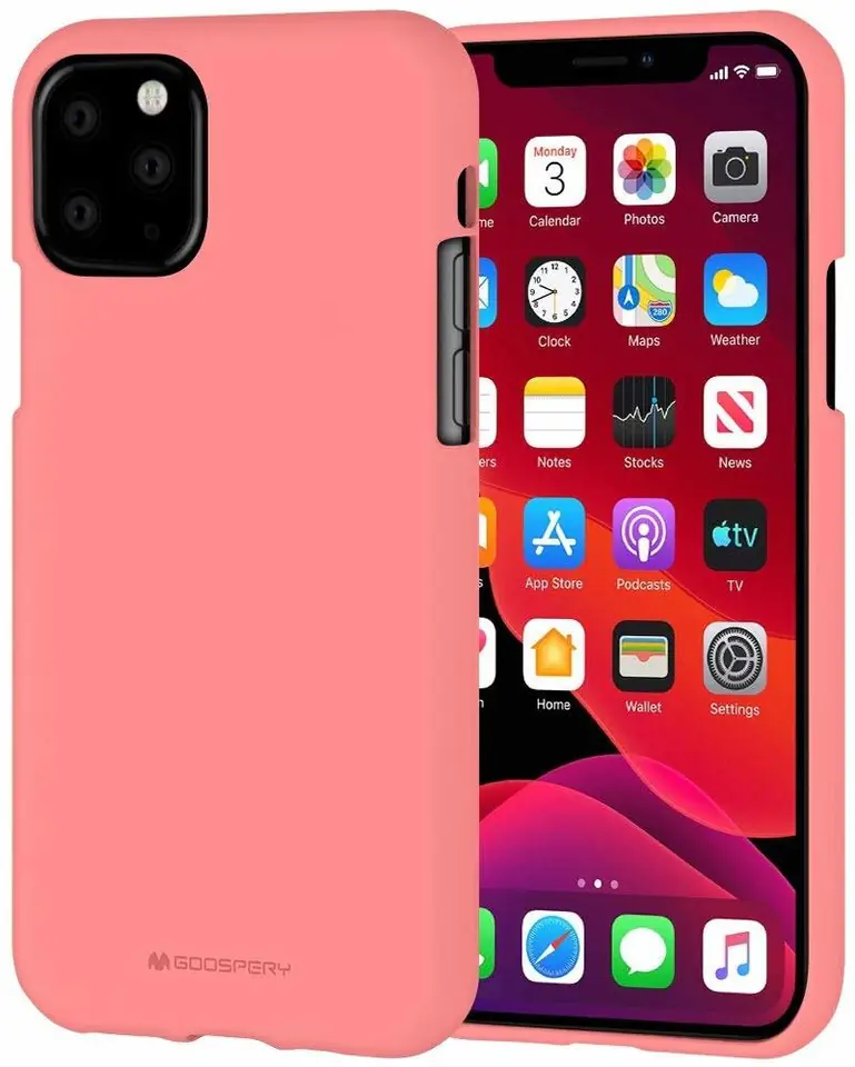 ⁨Mercury Soft iPhone 11 Pro pink/pink⁩ at Wasserman.eu