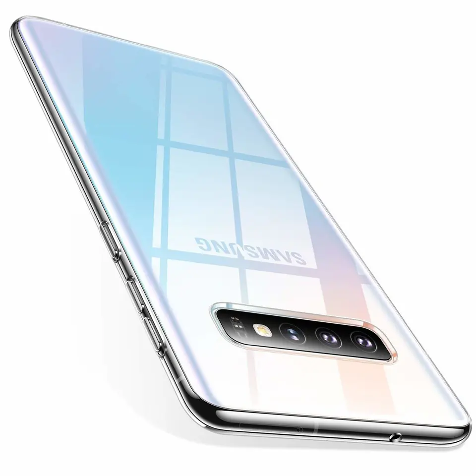 ⁨Case SAMSUNG GALAXY S10 Slim case Protect 2mm clear cover transparent⁩ at Wasserman.eu