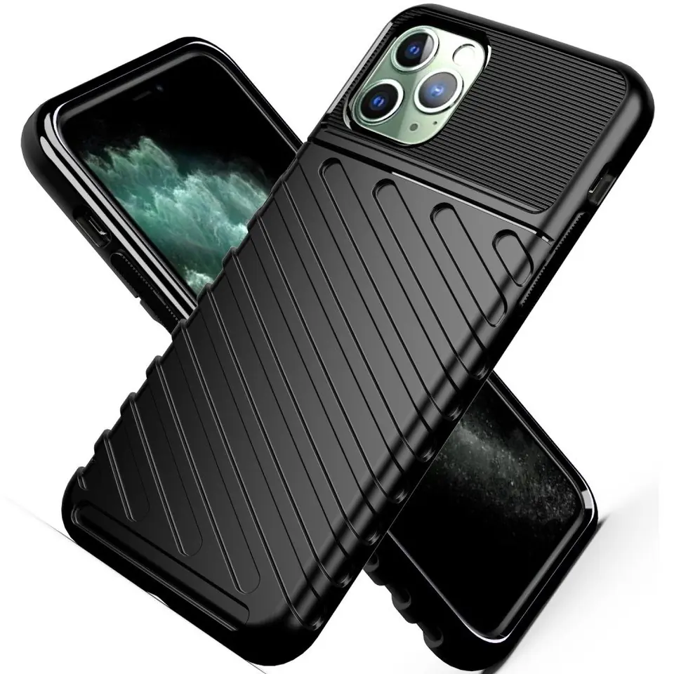 ⁨Case IPHONE 11 PRO Armoured Thunder black⁩ at Wasserman.eu