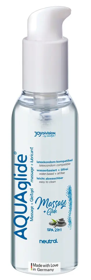 ⁨AQUAGLIDE MASSAGE+GLIDE 200 ML⁩ w sklepie Wasserman.eu