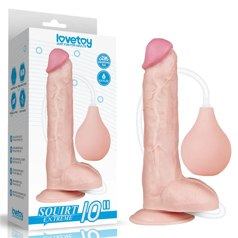 10'' SQUIRTING DILDO at Wasserman.eu
