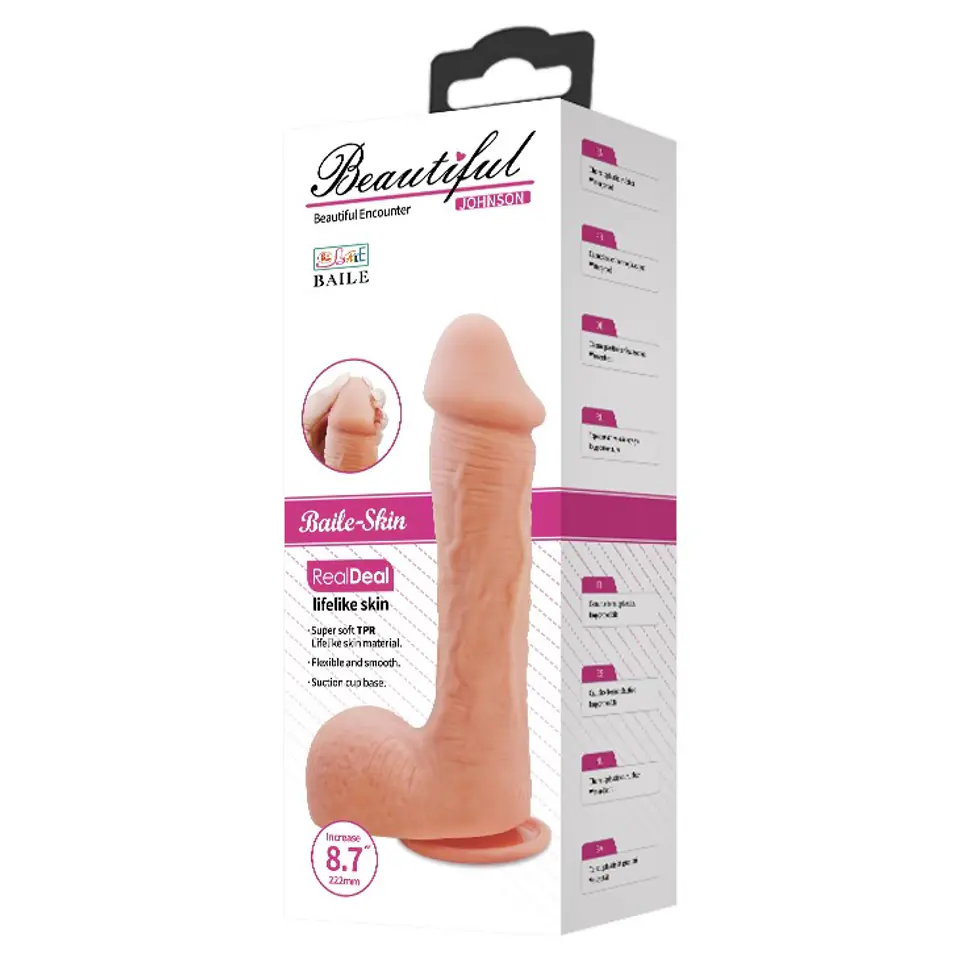 ⁨DILDO BEAUTIFUL JOHNSON DILDO⁩ w sklepie Wasserman.eu