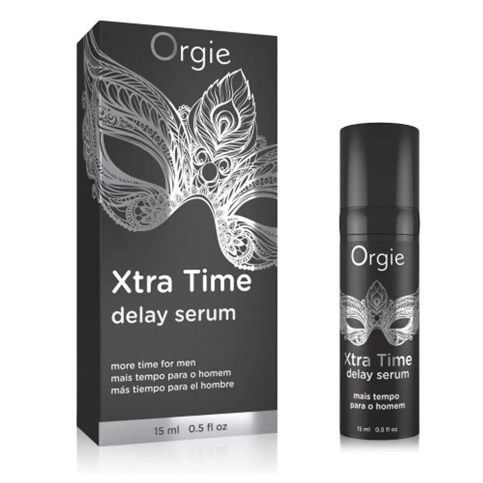 ⁨SERUM OPÓŹNIAJĄCE XTRA TIME -  DELAY SERUM 15ML⁩ w sklepie Wasserman.eu