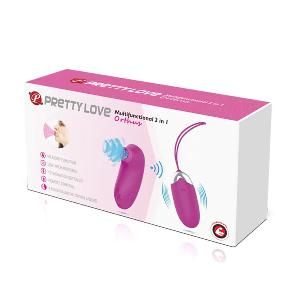 ⁨PRETTY LOVE EGG WITH MASSAGER - ORTHUS⁩ at Wasserman.eu