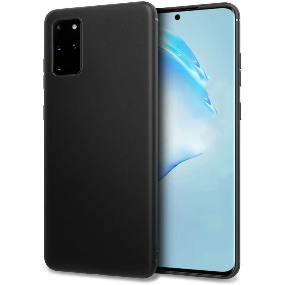 ⁨Case SAMSUNG GALAXY A51 Silicone case elastic silicone black⁩ at Wasserman.eu