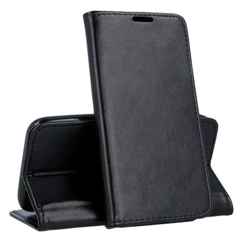 ⁨Case HUAWEI P30 PRO wallet with flap Holster Magnet Book black⁩ at Wasserman.eu