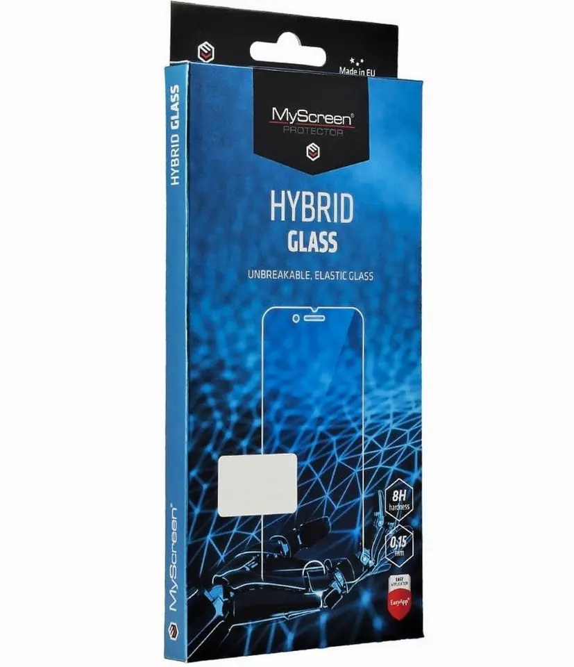 ⁨HUAWEI Y5P/Y5 2020 Hybrid Tempered Glass MyScreen Diamond Hybrid Glass⁩ at Wasserman.eu