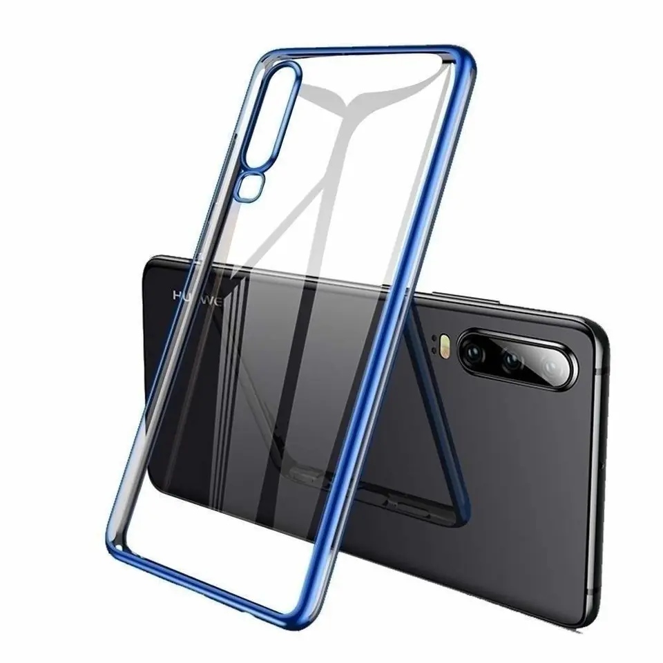 ⁨Case HUAWEI P40 LITE Slim Case Elegance blue⁩ at Wasserman.eu