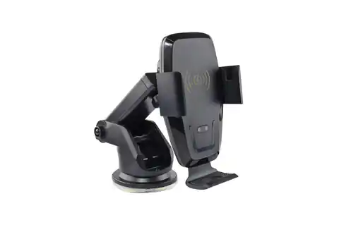 ⁨Suction cup phone holder with wireless charger phw-05⁩ at Wasserman.eu