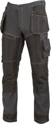 ⁨Spodnie jeansowe czarne ze wzmocnieniami, "2xl",ce,lahti⁩ w sklepie Wasserman.eu