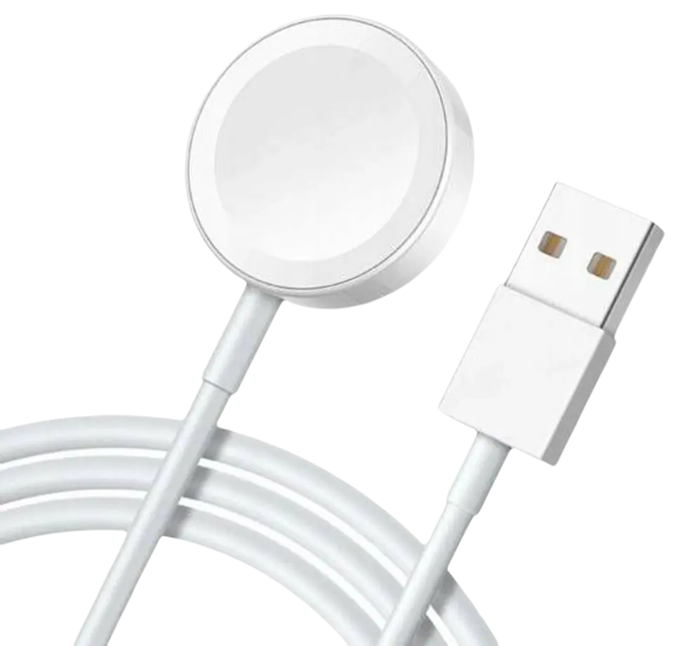 ⁨APPLE WATCH USB iWATCH Magnetic Cable / Charger 1m white⁩ at Wasserman.eu