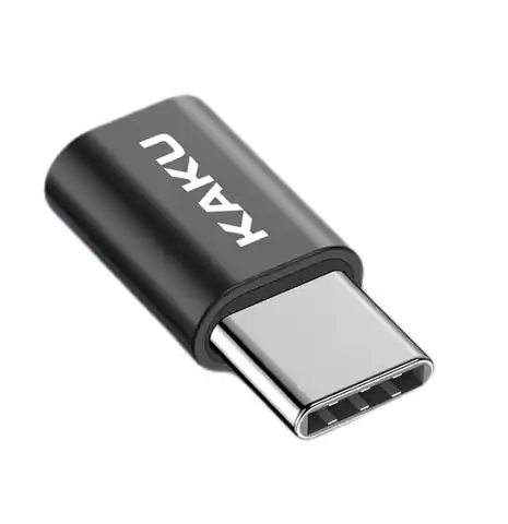 ⁨USB Type-C to Micro USB 3.0 Adapter KAKU Adapter (KSC-531) black⁩ at Wasserman.eu