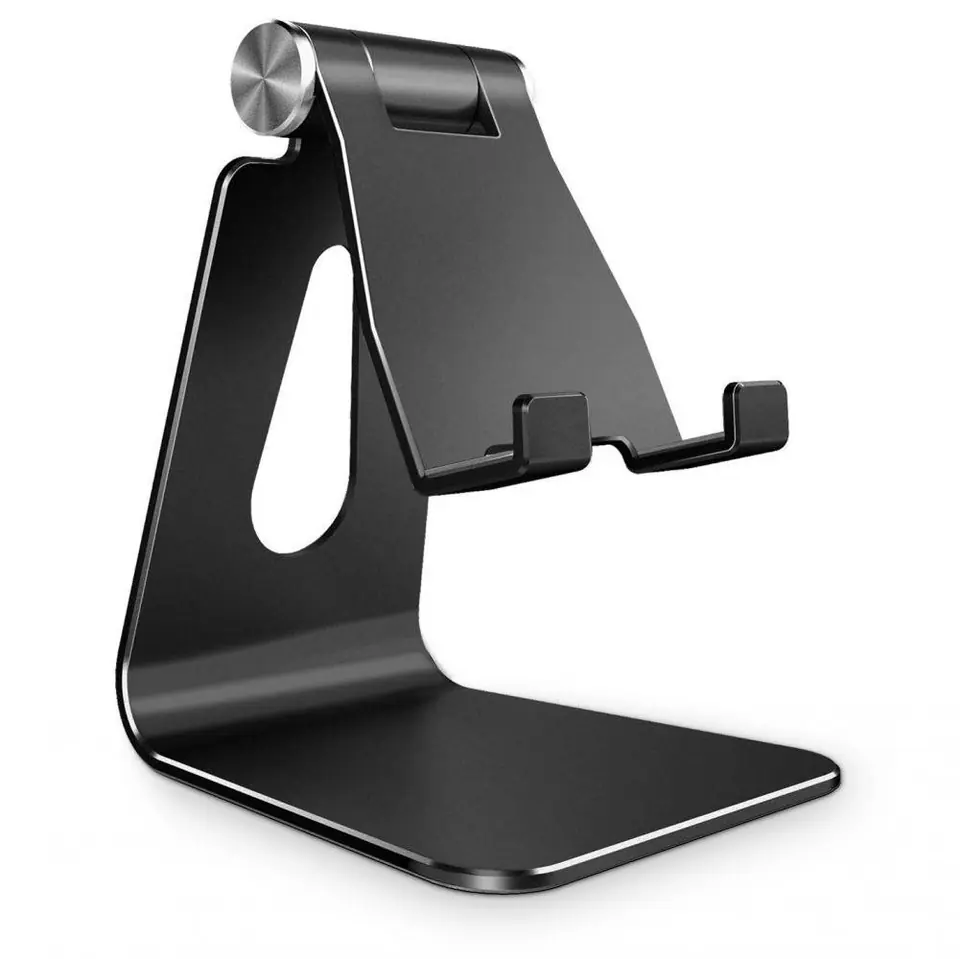 ⁨Uchwyt Biurkowy / Podstawka / Stojak na Telefon i Tablet Tech-Protect Z4A Universal Stand Holder Smartphone czarny⁩ w sklepie Wasserman.eu