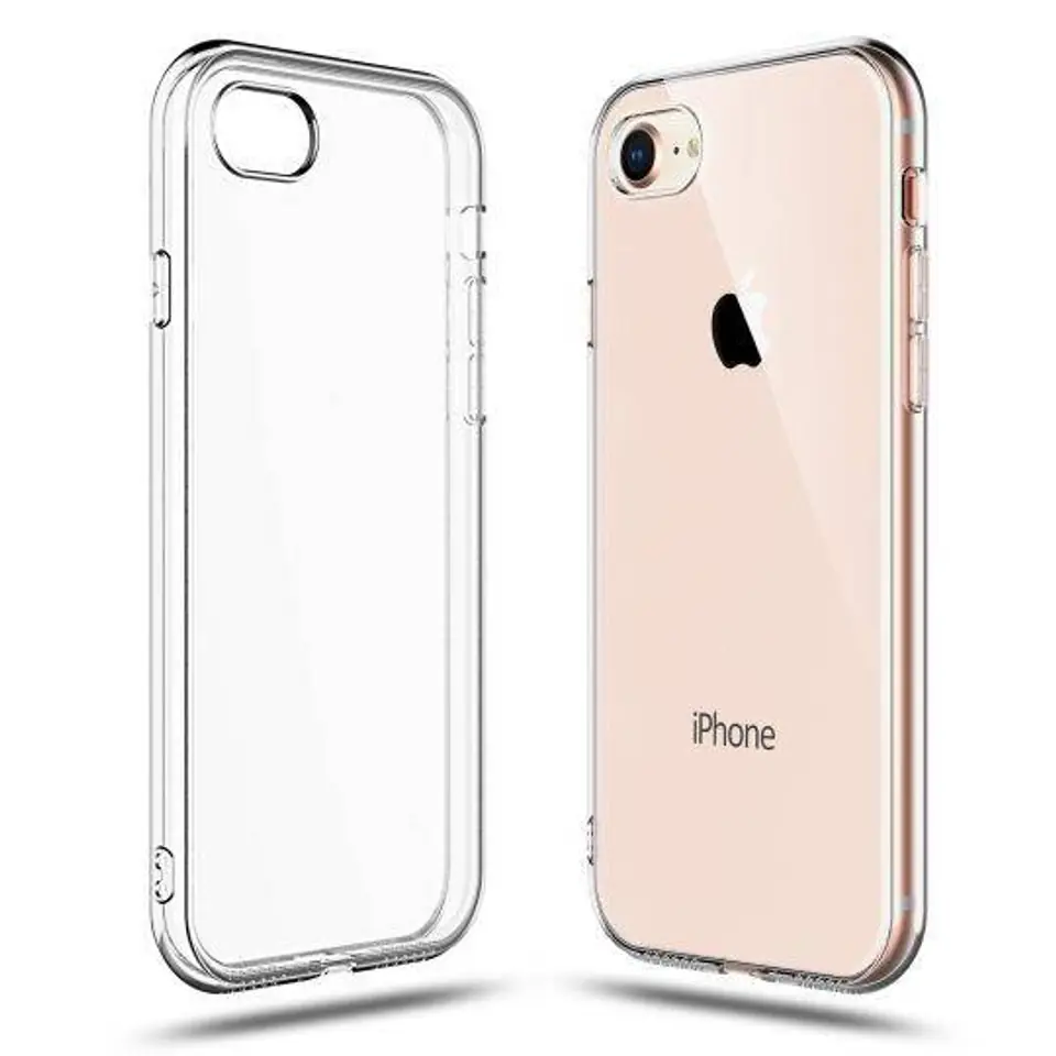 ⁨Case IPHONE SE 2022 / SE 2020 / 7 / 8 Tech-Protect FlexAir Crystal transparent⁩ at Wasserman.eu